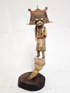 Native American Hopi Carved Butterfly Maiden Dancer Katsina Doll