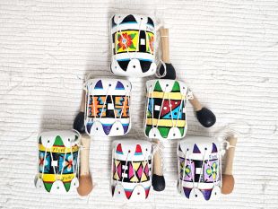 Native American Made Drum Ornament