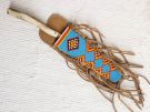 Native American K'iche' Maya Made Lakota Designed Beaded Knife Sheaths at  Kachina House