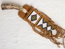 Native American K'iche' Maya Made Lakota Designed Beaded Knife Sheaths at  Kachina House