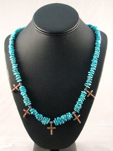 Benzer Tribal Turquoise Necklace|JW-NK-059 – Benzerworld