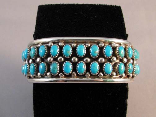 Copper bracelet kachina cuff bracelet brass turquoise  adjustable mid century native american jewelry........