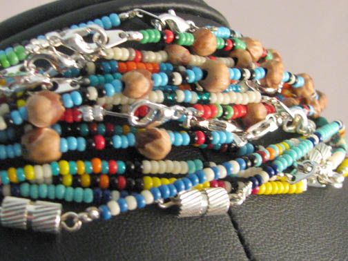 Navajo Sterling Silver & Multi Stone Beaded Necklace 34Inch – Nizhoni  Traders LLC