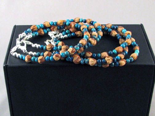 Buy Sale-native American Jewelry NAVAJO-MADE Authentic X/large Double  Strand Ghost Beads With Mix Colors Cedar Berry Necklace Regalia Necklace  Online in India - Etsy