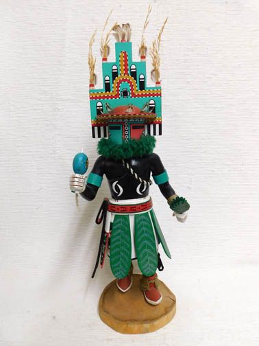 Native Americanc Katsina Doll Hopi Carved Hemis Kachina House