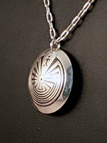 Native American “Man in the Maze” Necklace - Kachina House