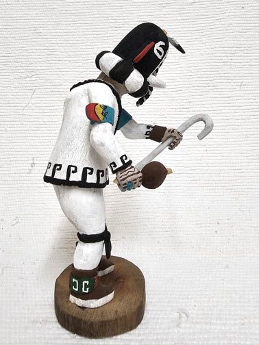 Kokopelli Katsina Doll by Joe Duwyenie | Kachina House