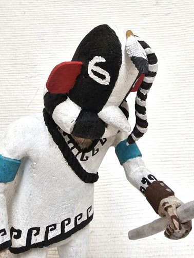 Kokopelli Katsina Doll by Joe Duwyenie | Kachina House