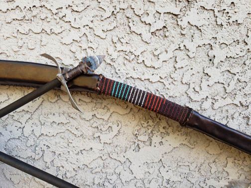 Navajo Made Rawhide Bow and Arrow | Kachina House