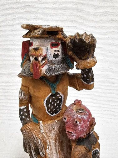アクセサリー BENNETT KAGENVEMA Hopi Bear Kachina BENNETT KAGENVEMA Hopi Bear Kachina