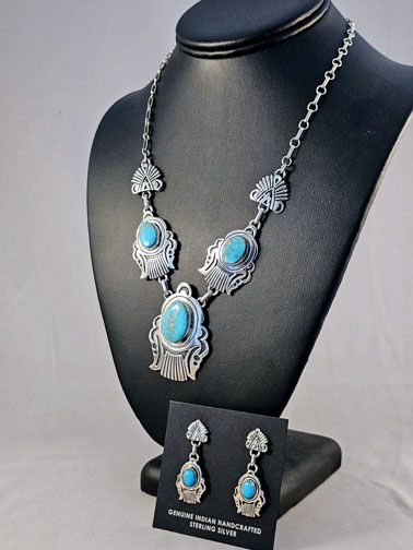 Turquoise Pradhnya Jewellery Set – Bling Bag