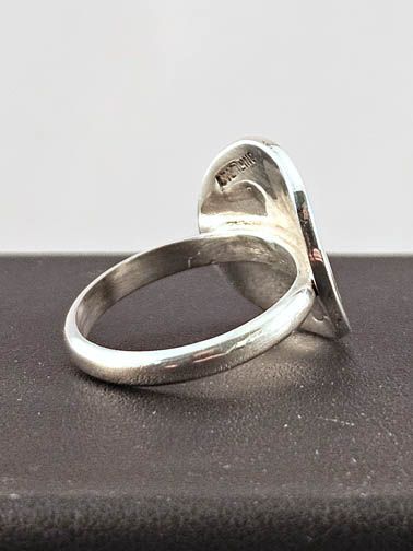 Hopi Terry Wadsworth overlay ring 18号 Hopi Terry Wadsworth overlay ring 18号 il_fullxfull