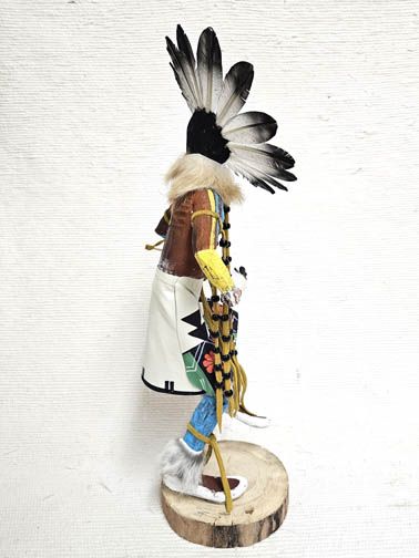 カチナドール　kachina Doll　ホピ族　サンフェイス　Sun Face Native American Made Sunface Kachina Doll at Kachina House
