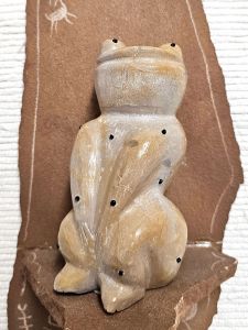 Zuni Carved Frog Fetish