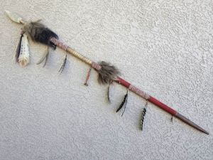 Vintage Native American Plains Indian Made Spear