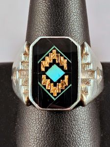 Native American Navajo Made Ring--Vintage