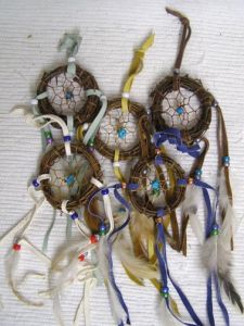 Native American Made Dreamcatchers--Willow