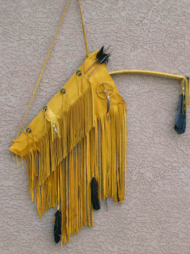 Native American Warrior Bow Bag Native American Made Bow Bag