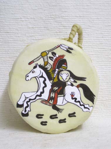 Native American Made Whitehorse Drum Native American Whitehorse Drum