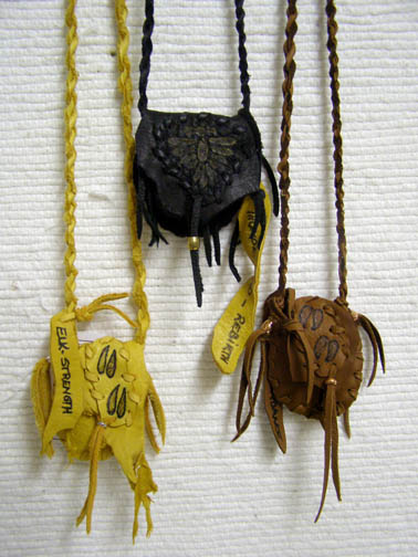 Cherokee Made Animal Totem Medicine Bags Native American Animal Totems